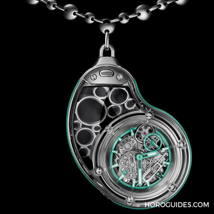 一表三用！ HUBLOT Daniel Arsham懷表搭載Meca-10機(jī)芯限量現(xiàn)身-復(fù)刻表