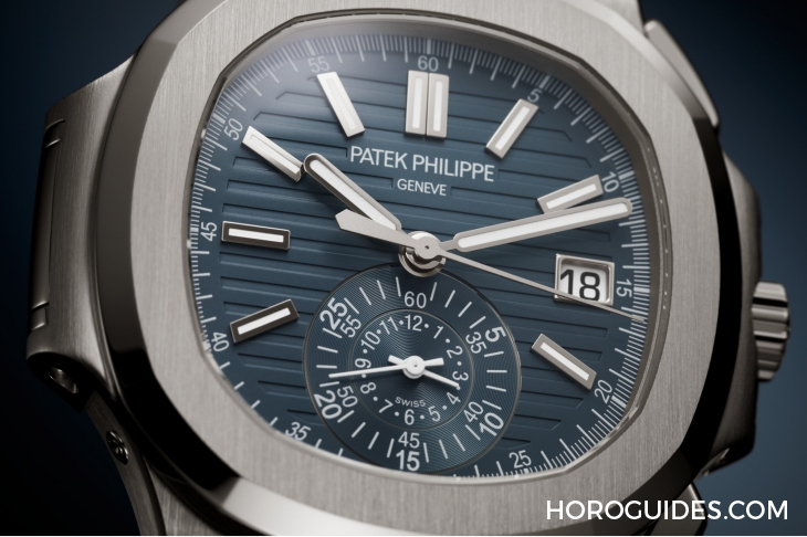 PATEK PHILIPPE - NAUTILUS - 5980/60G-001 - 年輕活力風(fēng)的表王！ 盤點(diǎn)PATEK PHILIPPE百達(dá)翡麗藍(lán)灰色調(diào)腕表