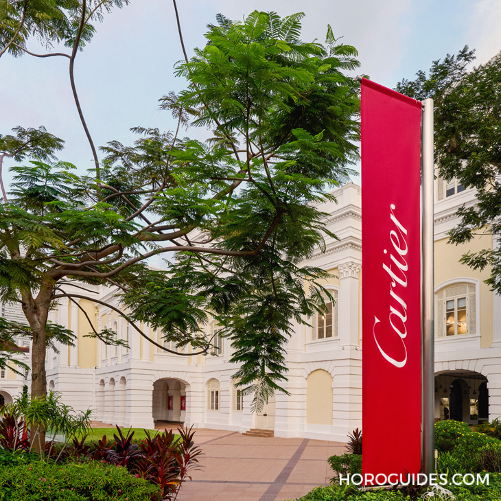 歡慶卡地亞Carteir Trinity 100周年,新加坡站-復刻表