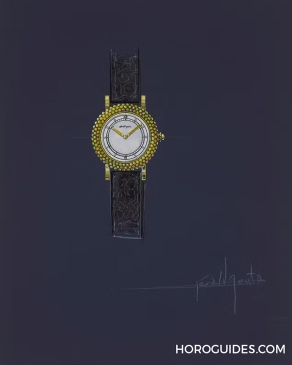 Gérald Genta再現(xiàn)經(jīng)典設(shè)計(jì),Gentissima Oursin系列登場-復(fù)刻表
