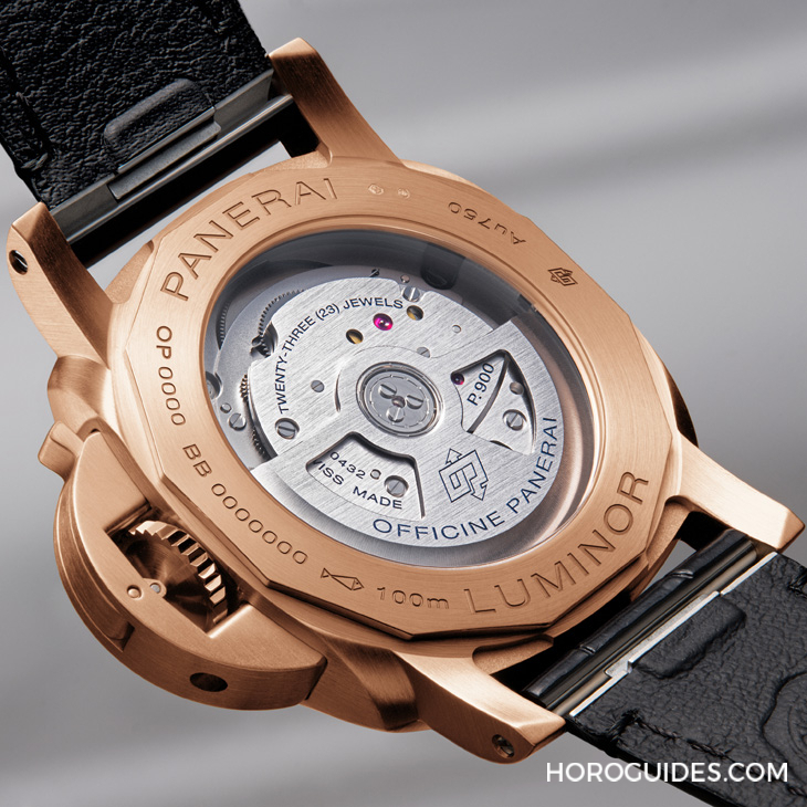 以Goldtech貴金屬材質入作！ 沛納海Luminor Quaranta BiTempo腕表再添一延伸新作PAM01641-復刻表