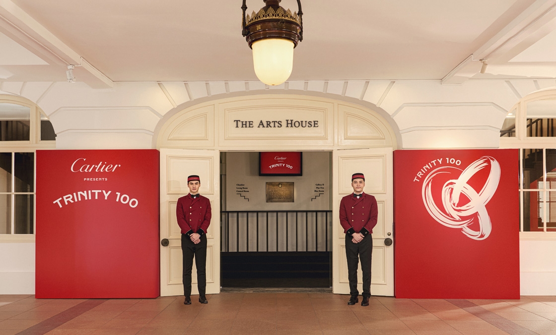 歡慶卡地亞Carteir Trinity 100周年,新加坡站-復刻表