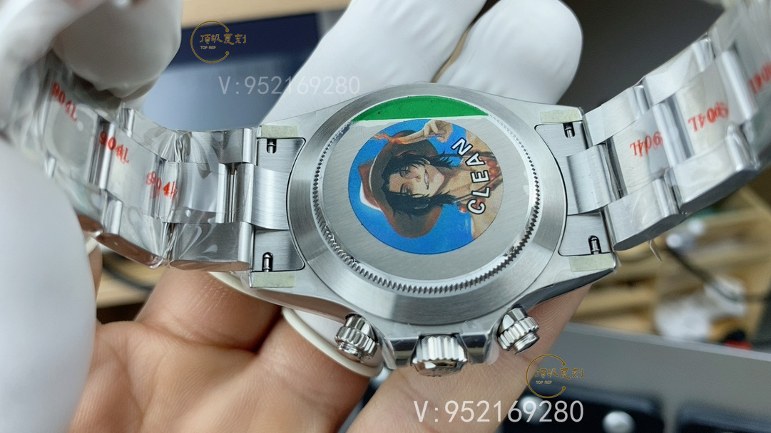 怎么快速分辨真假C廠Clean廠勞力士4130熊貓迪手表-復刻表