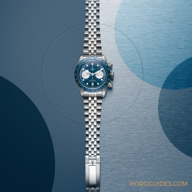 沉穩(wěn)帝舵藍(lán)新裝現(xiàn)身,TUDOR推出Black Bay Chrono “Blue”專門店限定版-復(fù)刻表