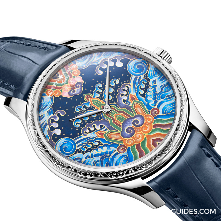 以清代官服朝袍經(jīng)典紋樣入作|江詩丹頓Métiers d'Art系列Tribute to Traditional Symbols-復刻表