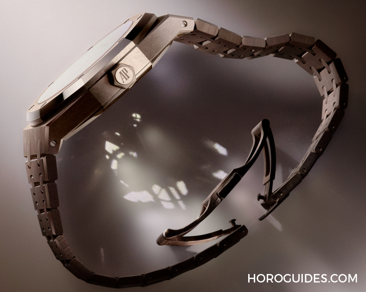 愛彼皇家橡樹系列新篇章:沙金材質陀飛輪鏤空腕表的奢華演繹-復刻表